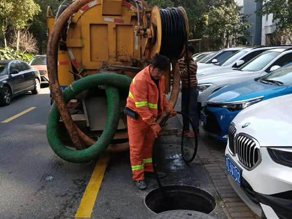 罗江排污管道清淤